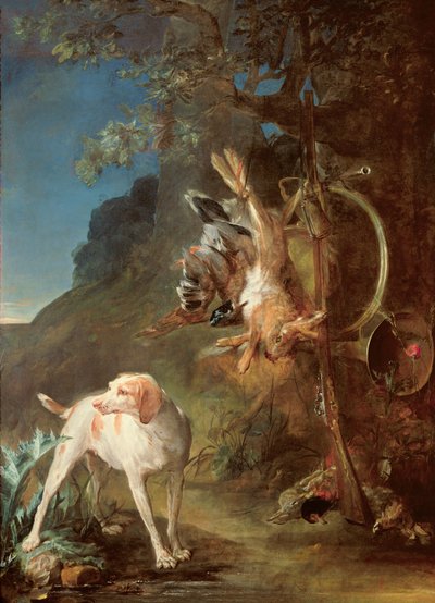 Hund und Wild, 1730 von Jean Baptiste Simeon Chardin